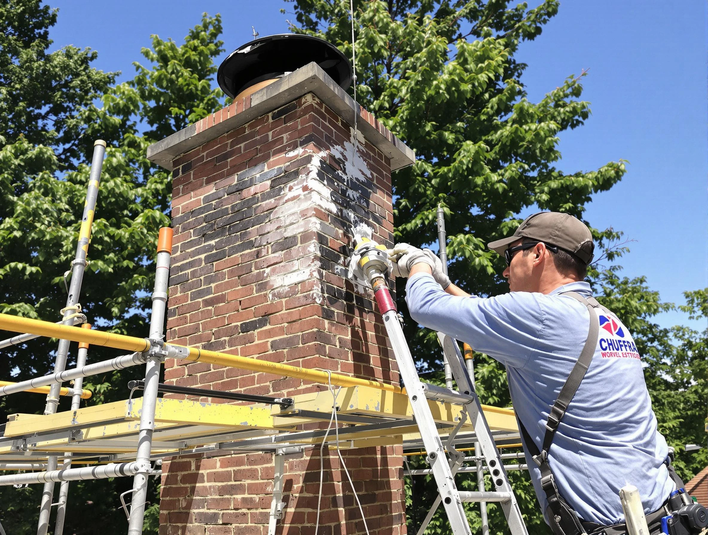 Structural chimney repair by Jonesboro Chimney Sweep in Jonesboro, GA